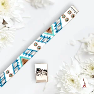Vertical Peyote Pattern - Bracelet MINI CHAPALA CLASSIK