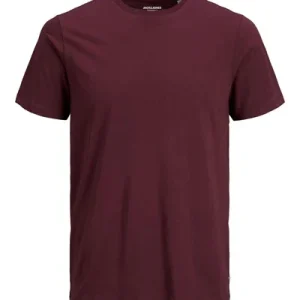 T-shirt bourgogne Jack&Jones pour homme