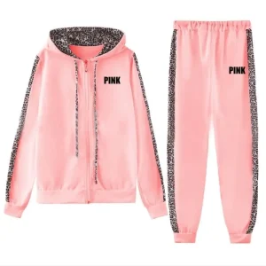 Jogging Léopard "PINK"