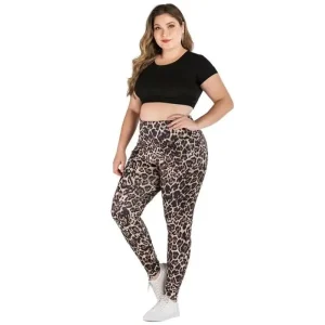 Legging Léopard Grande Taille