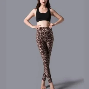 Leggings Léopard Beige
