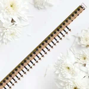 Vertical Peyote Pattern - Bracelet LEO2