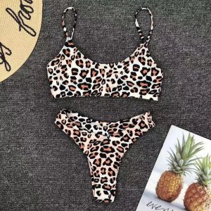 Maillot de bain Léopard bikini