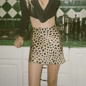 Mini Jupe Sexy Léopard