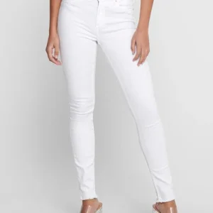Jeans blanc ONLY pour femme