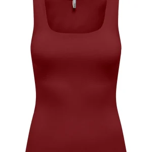 Camisole rouge ONLY pour Femme