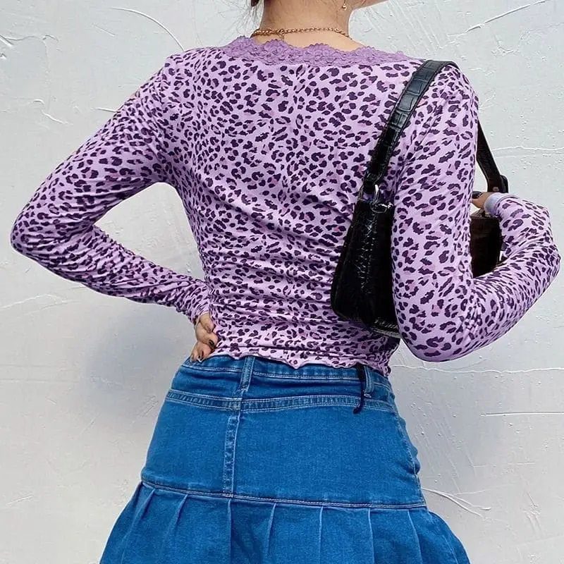 Pull Léopard Dentelle – Image 5