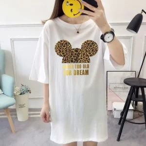 Robe Léopard Tee- shirt