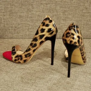 Talons Léopard Escarpins