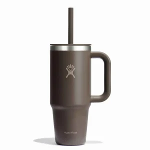 BOUTEILLE 24 OZ ISOTHERME AVEC POIGNÉE & PAILLE, SANDPIPER