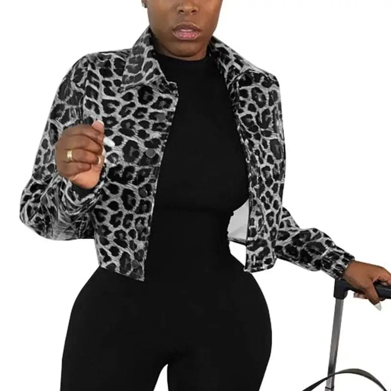 Veste Léopard Similicuir – Image 3