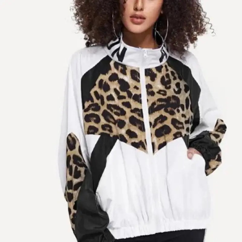 Veste Léopard Sportive