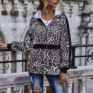 Veste Léopard Sportswear