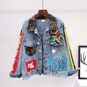 Veste Motif Léopard